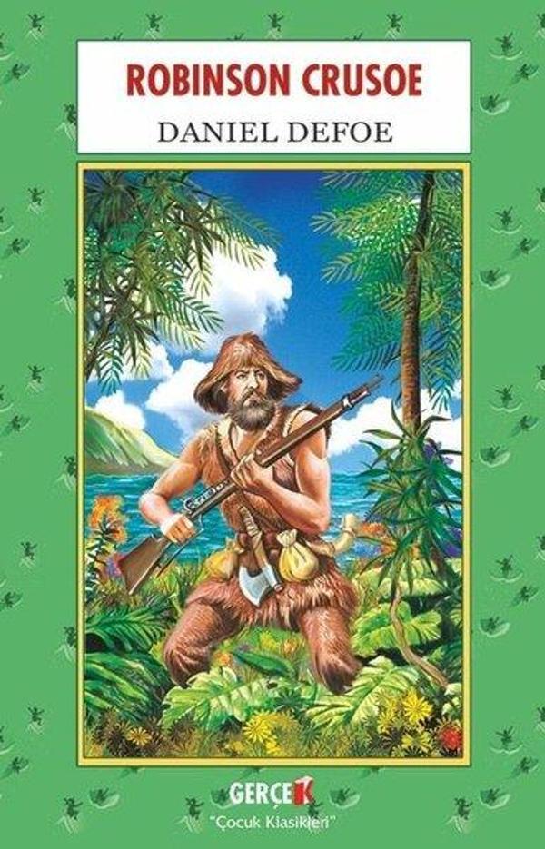Robinson Crusoe - Çocuk Klasikleri - Gerçek Kitap - Image 1