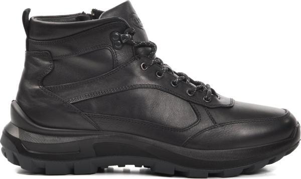 Ayakmod 6239 Esse Siyah Hakiki Deri Ortopedik Erkek Bot - Image 1