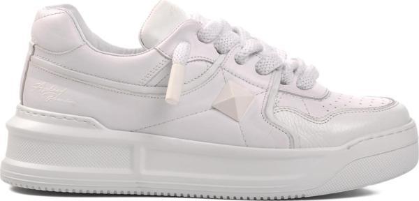 Ayakmod Premium 1306 Beyaz Cilt Erkek Sneaker - Image 1