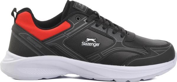 Slazenger Gima Siyah-Kırmızı Unisex Spor Ayakkabı - Image 1