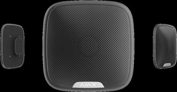 Ajax Streetsiren, Kablosuz, Harici Siren, Siyah - Image 1