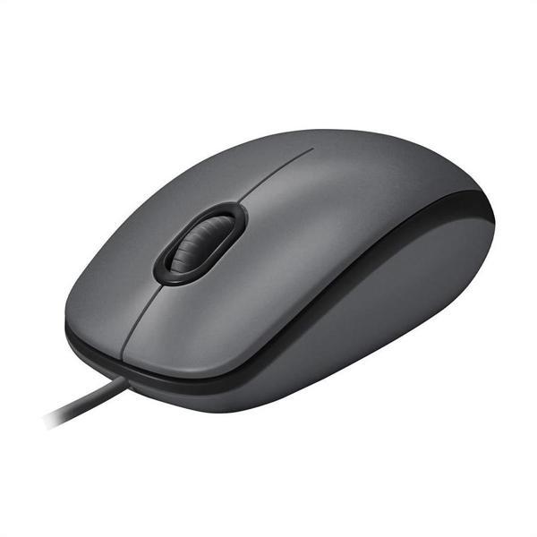 Logıtech 910-006652, M100 Siyah, Usb Kablolu, 1000dpi, Optik, 3 Tuşlu, Mouse - Image 1