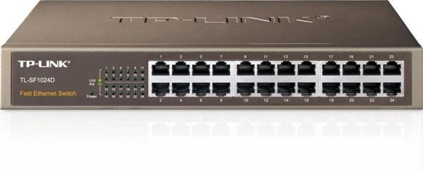 Tp-lınk Tl-sf1024d, 24port, Megabit, Metal Kasa, Yönetilemez, Rackmount Switch - Image 1