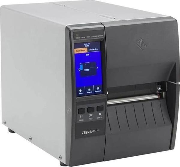 Zebra Zt231 (zt23142-t0e000fz) 203dpı Termal Transfer Usb+seri+ethernet Metal Kasa End. Barkod Yazıc - Image 1