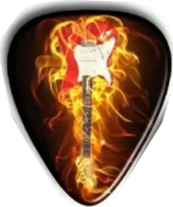 717S2 Gitar Penası 1 Adet Fire Strat (0.96mm) - Image 1