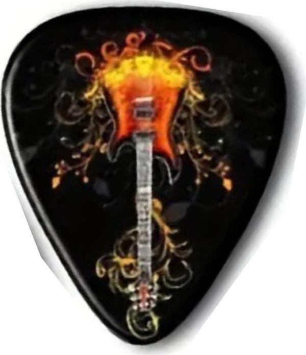 717S3 Gitar Penası 1 Adet Fire LTD (0.96mm) - Image 1