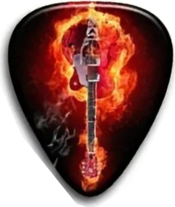 717S4 Gitar Penası 1 Adet Fire Jazz (0.96mm) - Image 1