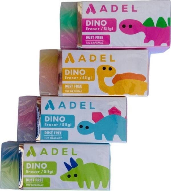 ADEL 3D DİNO SİLGİ 4'LÜ SET - Image 1