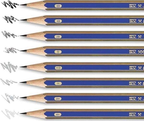 Faber Castel Dereceli Kurşun Kalem Kara Kalem "2b" (2B) 1 Adet - Image 1