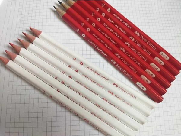 Jumbo Başlangıç Okul ve Başlık Kalemi 12 Adet - Image 1