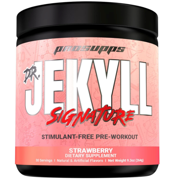 PROSUPPS Dr. Jekyll Signature Pre-Workout Powder (30 Servings, Sawberry) - Stimulant & Caffeine F - Image 1