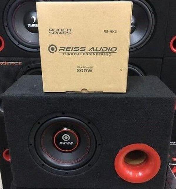 Reiss Audio Rs-Hk8 20 Cm Subwoofer Bas Kabinli 800 Watt Maximum P - Image 1