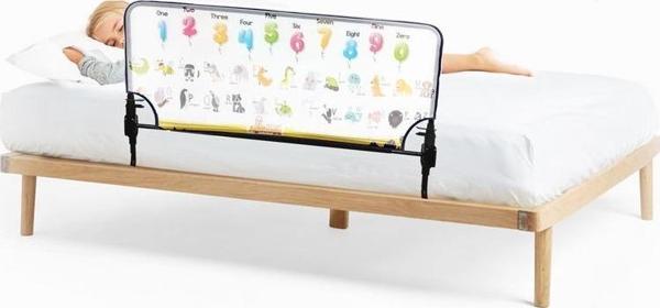 Agubugu Baby Sayılar ve Harfler Öğretici Katlanabilir Yatak Bariyeri 90cm - Image 1