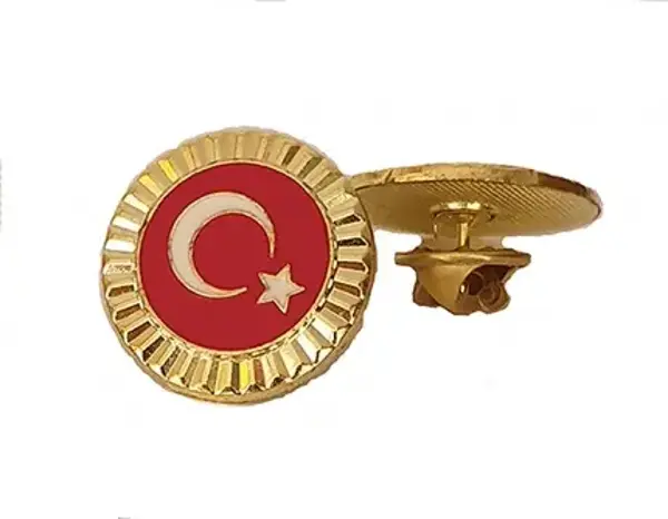 Mineli Bayrak Rozeti ( 35 Adet )  - Image 1
