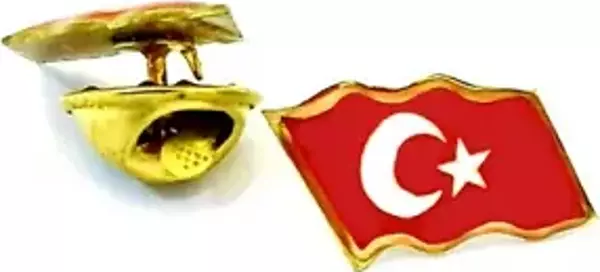 Mini Bayrak Yaka Rozeti (30'Adet)  - Image 1