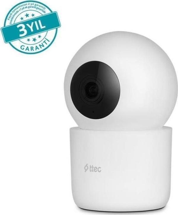 Ttec Wizi Pro 2 Full HD 360° Tak Çalıştır Wi-Fi Akıllı Kamera - Image 1