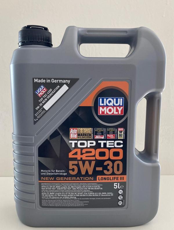 Liqui Moly Top Tec 4200 5W-30 5 L Motor Yağı (Üretim Yılı: 2023) - Image 1