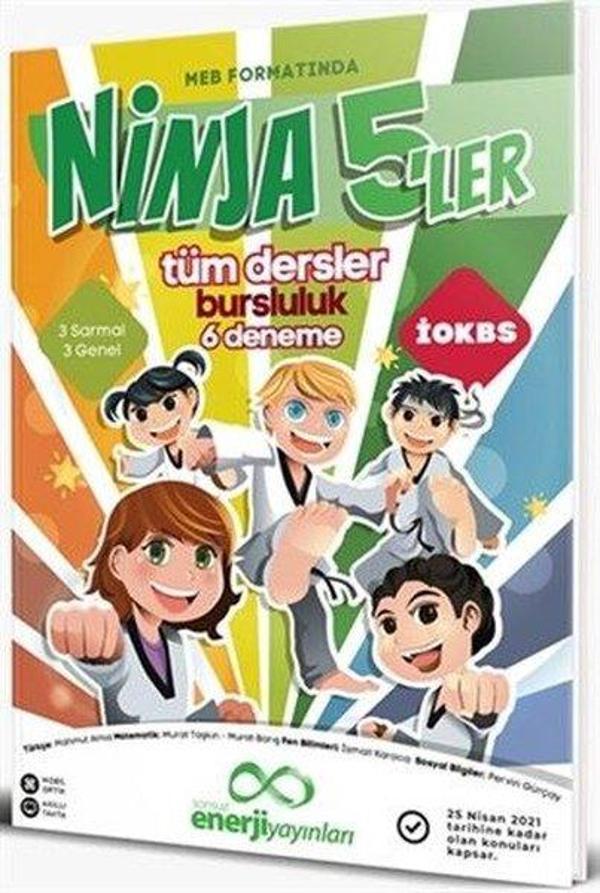 5.Sınıf Tüm Dersler Bursluluk 6 Deneme - Sonsuz Enerji Yayınları - Image 1