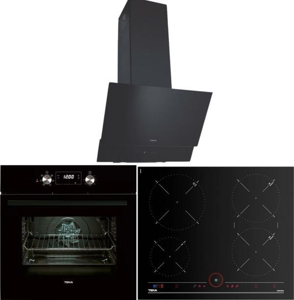 Teka Siyah Ankastre Set ( ATV 60 BK- HAK 625 BK- IT 6450 ) - Image 1