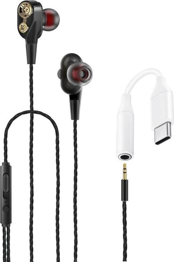 Tecno 2023 Hot Beats 3D Hifi 4 Hoparlörlü Casper Via G4 Type-C to 3.5mm Jack Dönüştürücü kablo Mik - Image 1