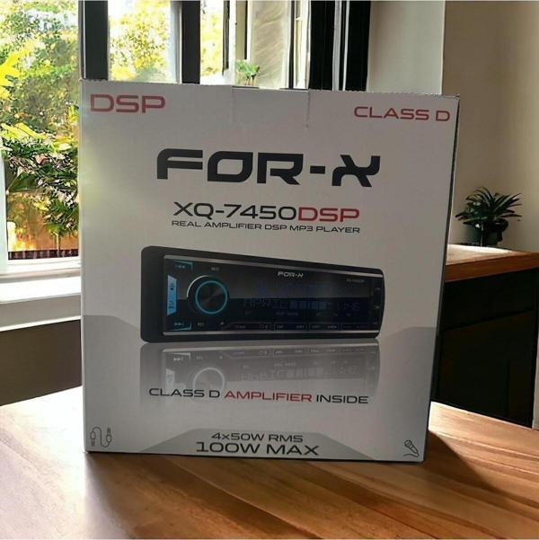 For-X XQ-7450DSP 4x100 W Bluetooth Oto Teyp - Image 1