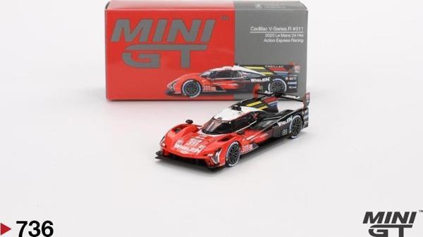 Mini GT Cadillac V-Series.R #311 Action Express Racing 2023 Le Mans 24 Hrs 736 - Image 1