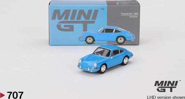Mini GT Porsche 901 1963 'Quickblau' 707 - Image 1