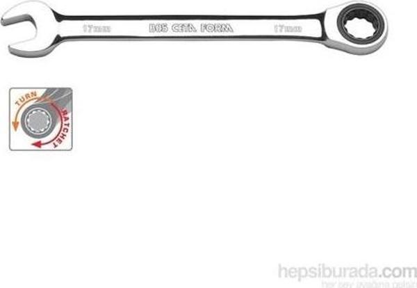 Ceta Form B05-08 8 Mm C-Gear Cırcırlı Kombine Anahtarlar Düz - Image 1