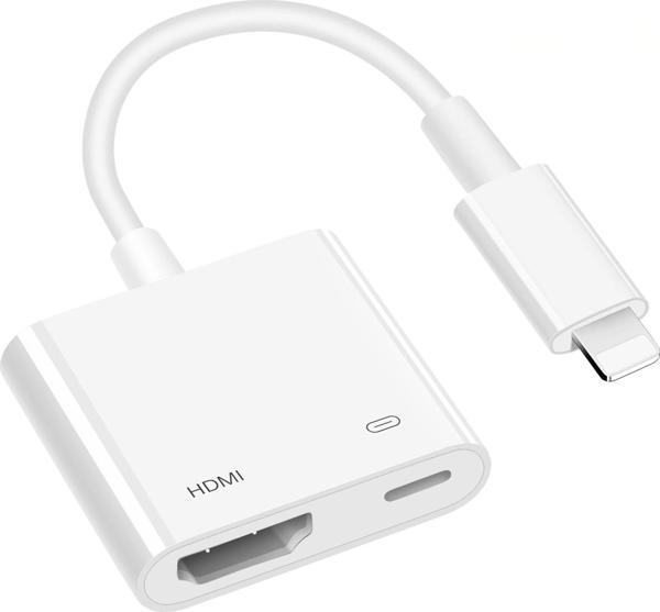 Winex Mobile Winex Lightning to 4K Digital AV+Lightning Şarj Adapter Dönüştürücü - Image 1