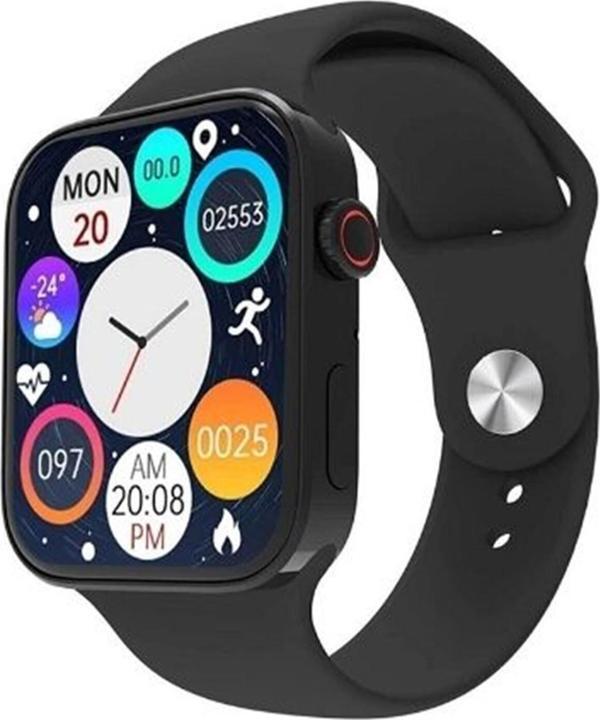Winex Mobile Winex Yeni Nesil Watch 7 Series Android İos Uyumlu Akıllı Saat Siyah - Image 1