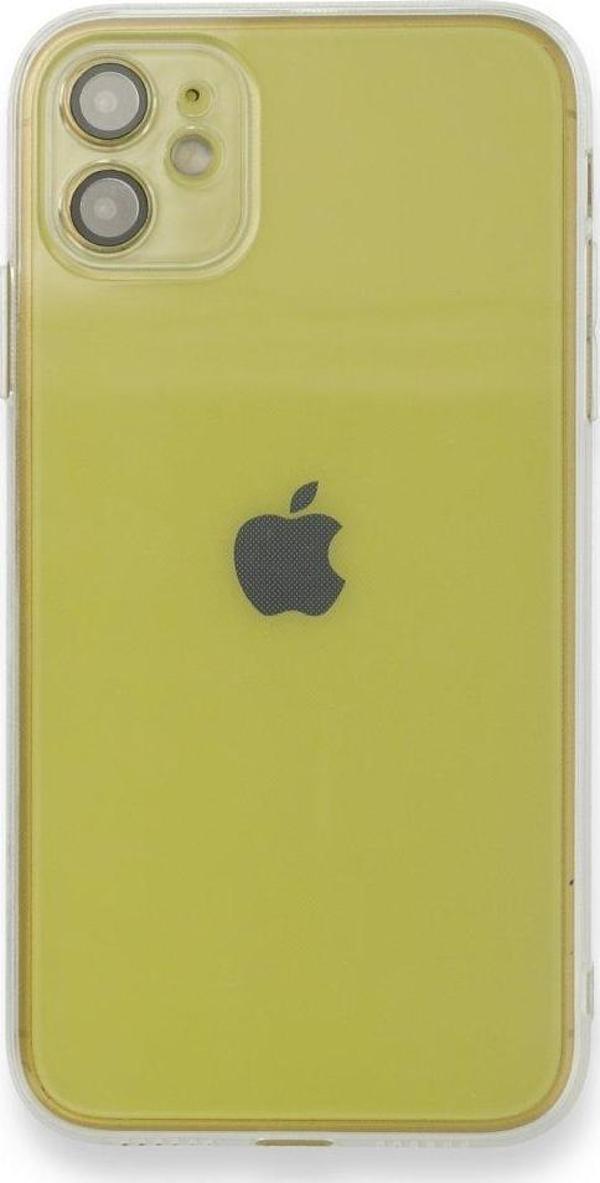 Apple iPhone 11 Kılıf Darbelere Karşı Korunaklı Şeffaf Yüzey Fly Lens Silikon Kapak - Image 1