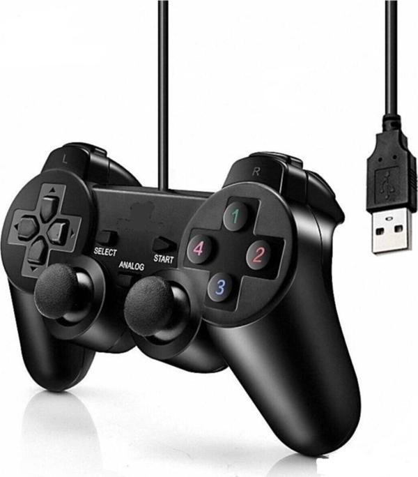 Carboon Bilgisayar Oyun Kolu Analog Kol Usb Titreşimli Joistick - Kna-493 - Image 1