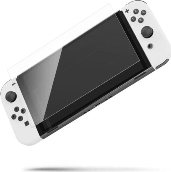 Havuz Elektronik Nintendo Switch Oled Nano Temperli Uyumlu Cam Ekran Koruyucu 2 Adet - Image 1
