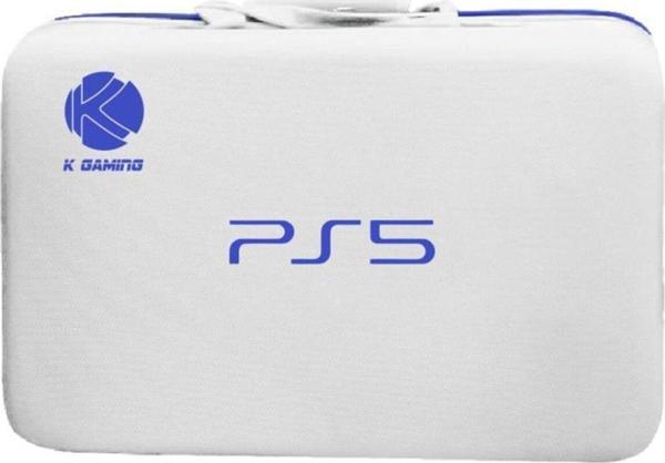 Primico Ps5 Cd Ve Dijital Model Konsol , El Ve Omuz Ergonomik Seyahat Çantası Beyaz - Image 1