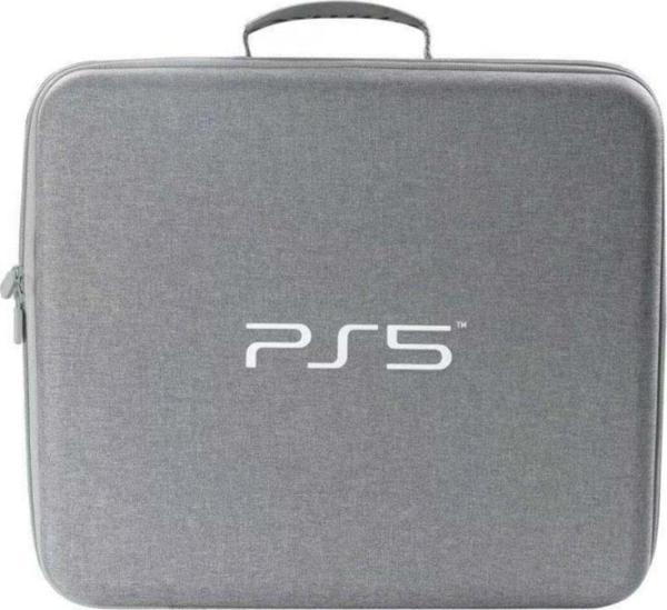 Primico Ps5 Slim Cd Ve Dijital Model Konsol , El Ve Omuz Ergonomik Seyahat Çantası Gri - Image 1