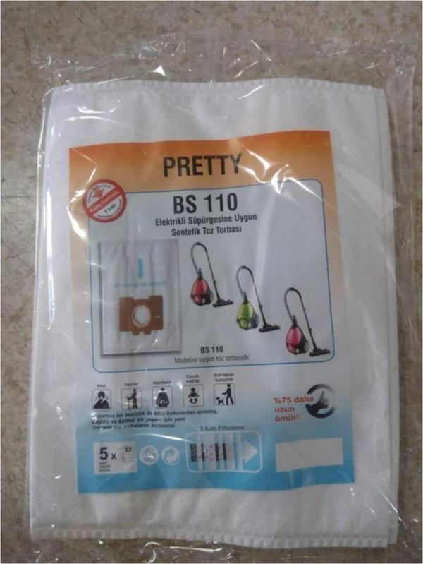Fakir Pretty Bs110 Süpürge Torbası 10adet - Image 1