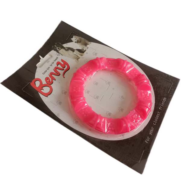 Benny Köpek Oyuncağı Yuvarlak Şekilli 11,5 cm Pembe - Image 1