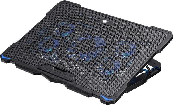 Havit Gamenote F2076 Cooling Pad Aydınlatmalı Gaming Laptop Soğutucu - Ayarlanabilir - 2400RPM - 17" - Image 1