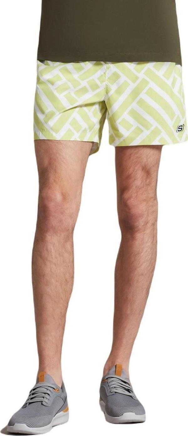 Skechers S231384-299 M Swimwear printed 5 inch Erkek Deniz Şortu - Image 1