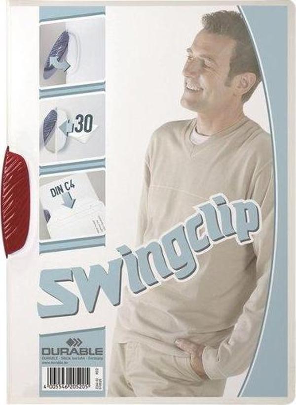 Durable Dosya Swingclip Yandan Sıkıştırmalı 30 Sayfa Kapasiteli 2260 - Image 1