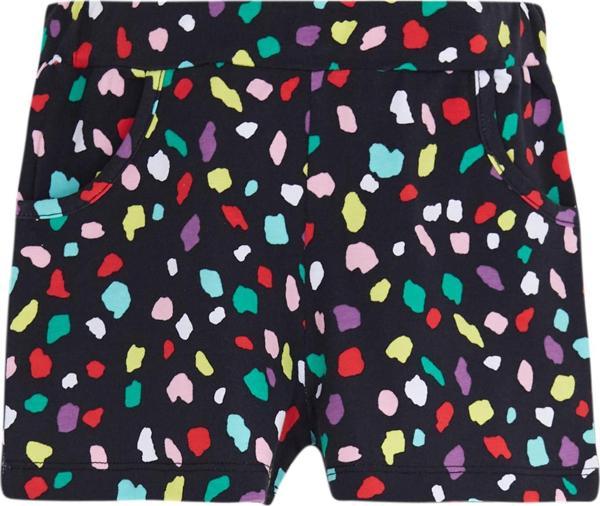 Cutouts Shape Kız Çocuk Desenli Cepli Şort - Image 1