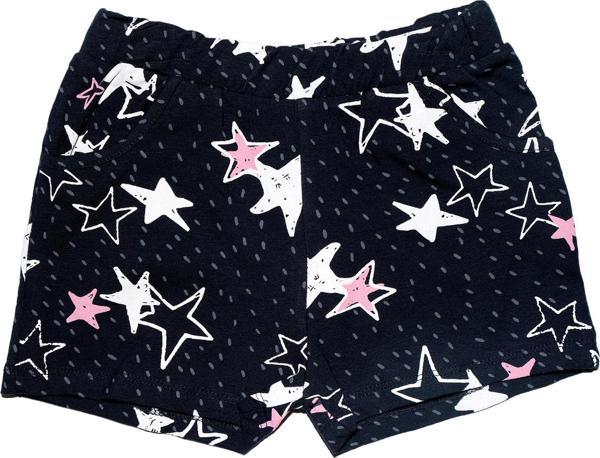 Crayon Stars Kız Çocuk Cepli Desenli Şort - Image 1