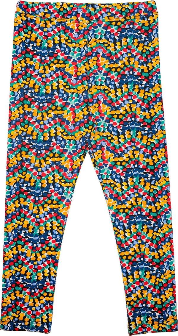 Abstract Speckled Kız Çocuk Yazlık Desenli Tayt - Image 1
