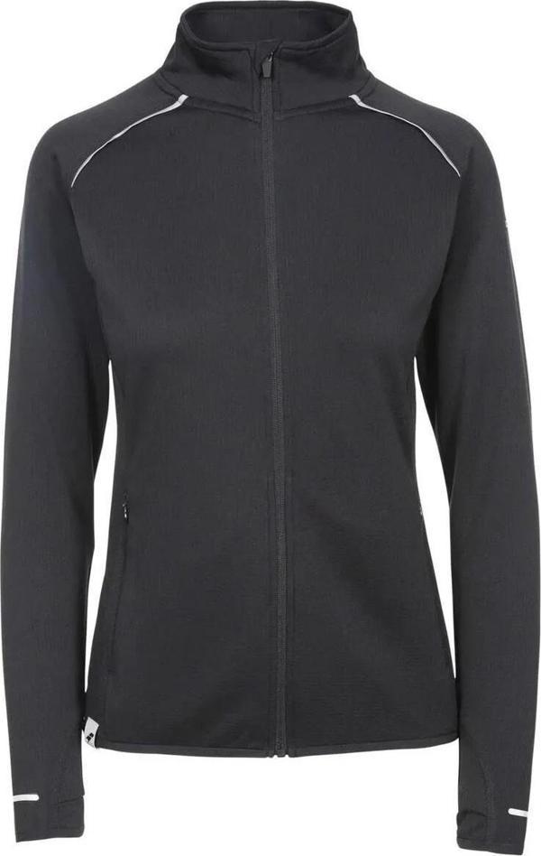 Trespass FATOLSTR0011-BLK Evie - Female Active Full Zip Top Tp75 Kadın Softshell Ceket - Image 1
