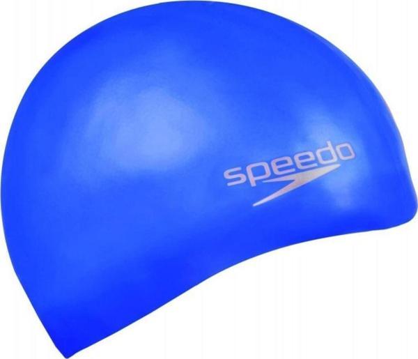 Speedo 8-709842610 Silc Moud Cap AU Unisex Bone - Image 1