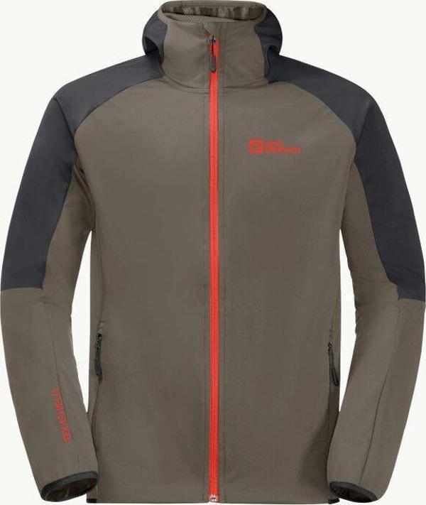 Jack Wolfskin 1306922-5719 Feldberg Hoody M Erkek Softshell Ceket - Image 1
