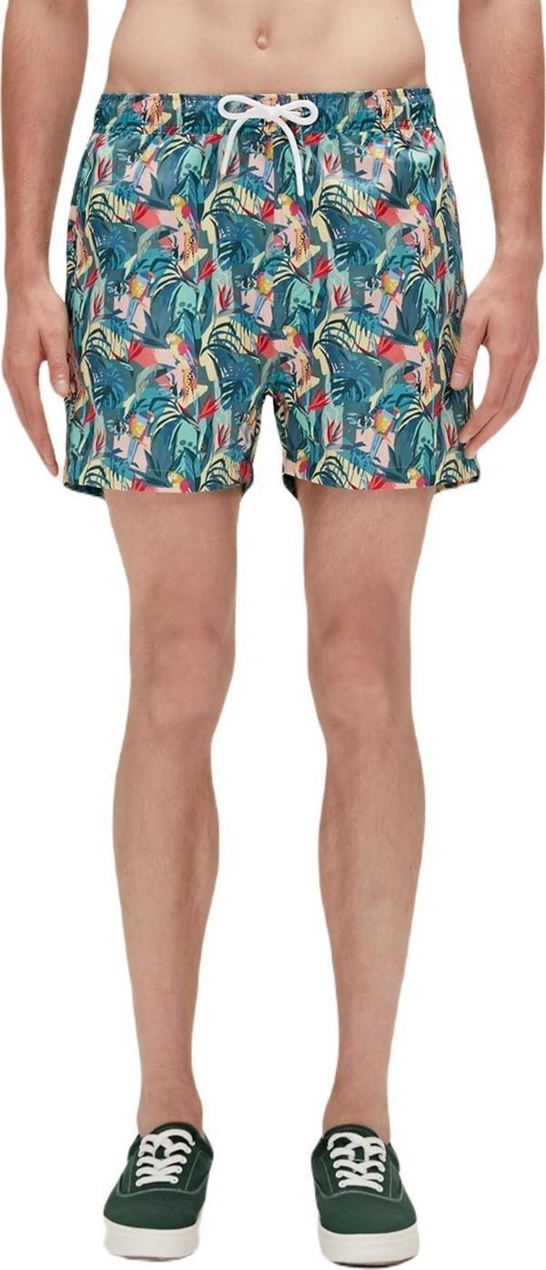 Bad Bear 23.01.09.006-C09 Parrot Erkek Deniz Şortu - Image 1