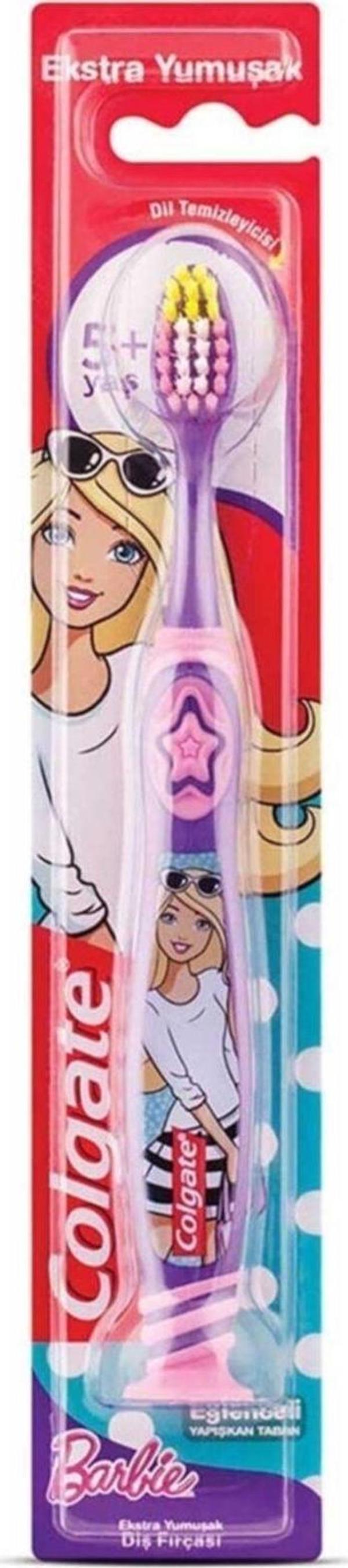 Colgate Barbie Batman 5+ Ekstra Yumuşak Çocuk Diş Fırçası - Image 1