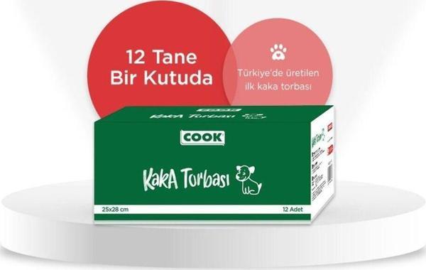 COOK Kaka Torbası Yedeği 25 X 28 Cm 12'Li Kutu - Image 1