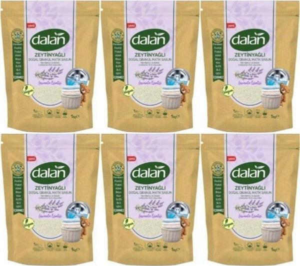 Dalan Granül Matik Doğal Lavanta Esintisi 1 Kg 6 X 32:160 Yıkama - Image 1